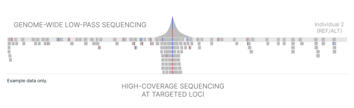 Genome-wide low-pass sequencing